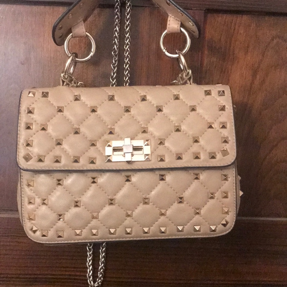 Rock stud purse